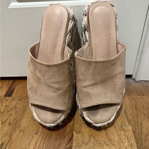 Pants Store Women’s Suede Platform Sandals